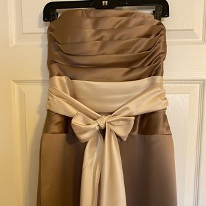Bill Levkoff Strapless Gown Size 8